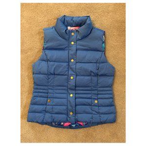 Lilly Pulitzer Isabelle Vest - Bay Blue NWOT